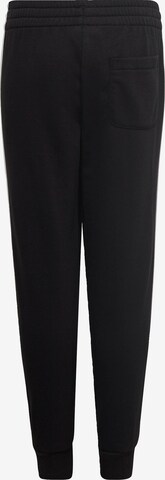 ADIDAS SPORTSWEAR Tapered Workout Pants 'Essential' in Black