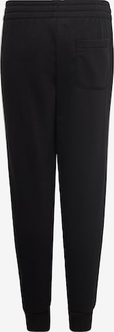 ADIDAS SPORTSWEAR Tapered Workout Pants 'Essential' in Black