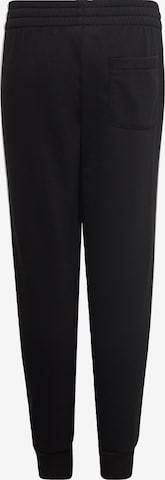 ADIDAS SPORTSWEAR Tapered Sports trousers 'Essential' in Black