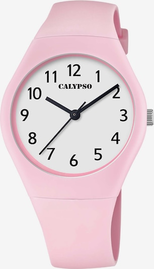 CALYPSO WATCHES Analoguhr in rosa / schwarz / weiß, Produktansicht