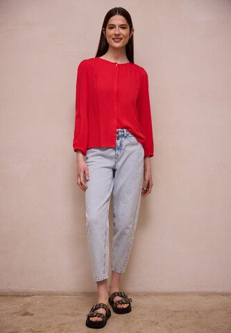 Street One Studio Bluse in Rot: Vorderseite
