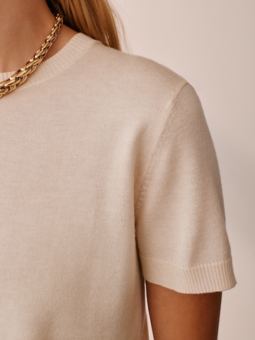 ABOUT YOU x Marie von Behrens Shirt 'Juna' in Beige