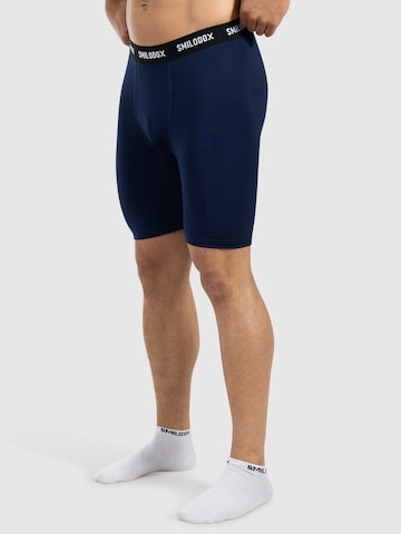 Skinny Pantalon de sport ' Zeyn ' Smilodox en bleu