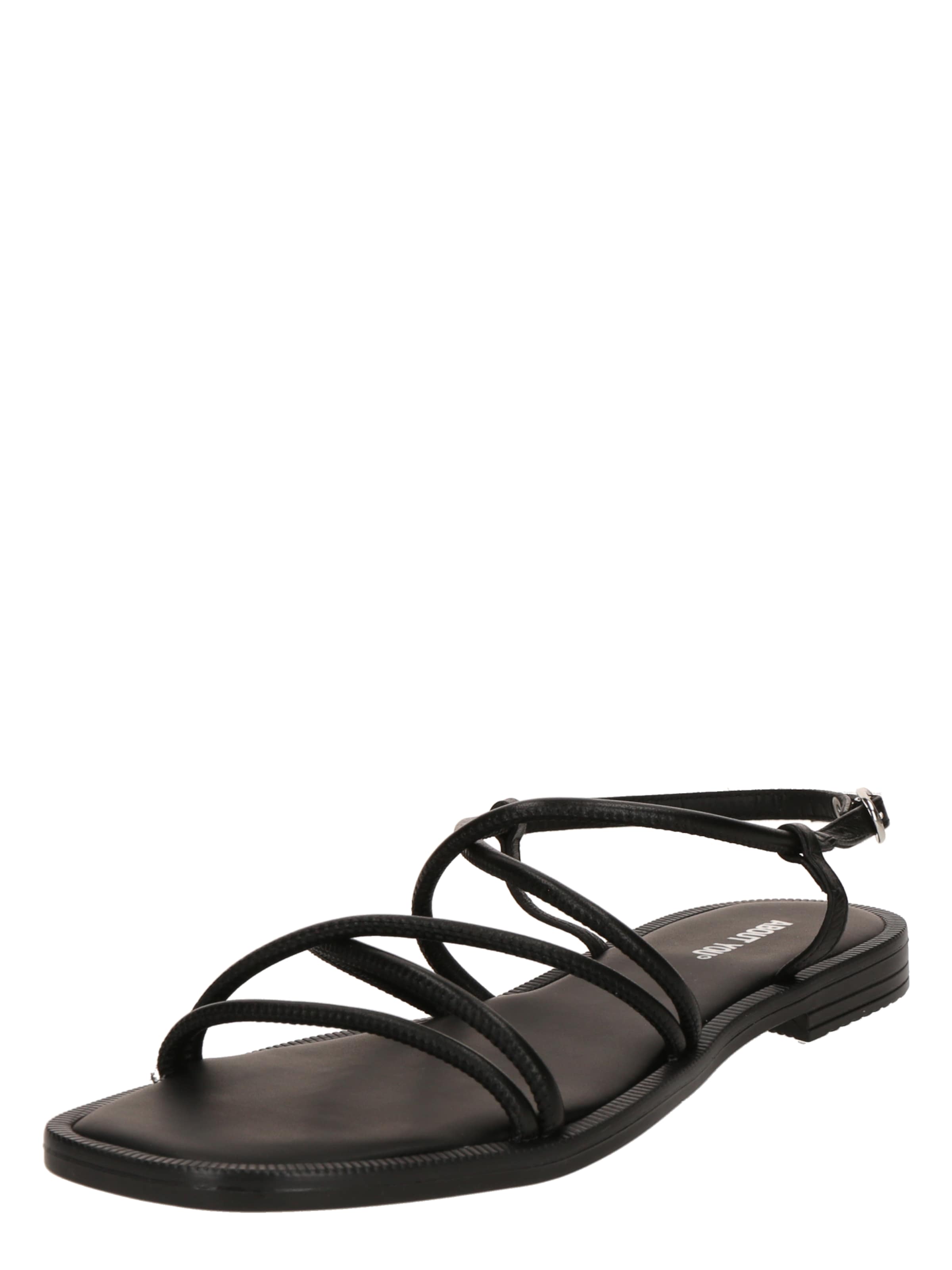 ABOUT YOU Strap Sandals &#x27;Malin&#x27; in Black: front