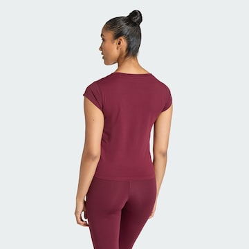 ADIDAS PERFORMANCE - Camiseta funcional 'Hyperglam' en rojo