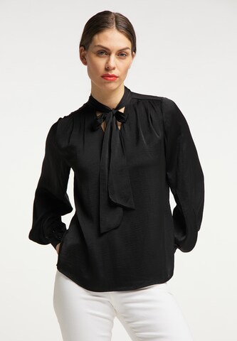 RISA - Blusa en negro: frente