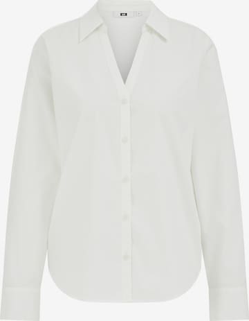 WE Fashion Pusero värissä valkoinen: etupuoli