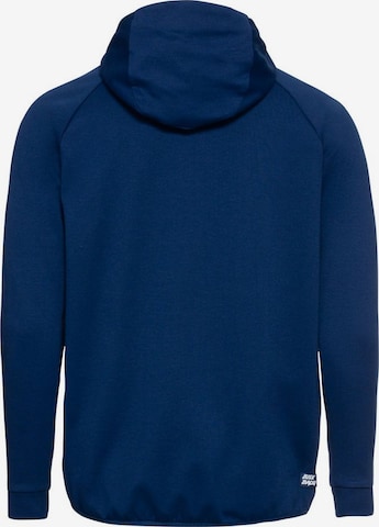 BIDI BADU Athletic Zip-Up Hoodie in Blue