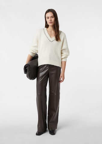 COMMA Tröja i beige