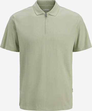 JJ Rebel Poloshirt 'JREBREEZE' in Grün: Vorderseite