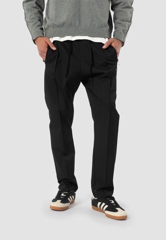 Regular Pantalon 'Alvaro' Elias Rumelis en noir : devant
