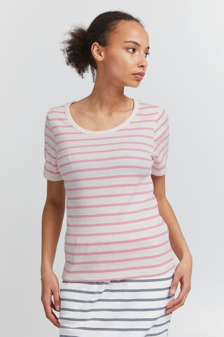 ICHI Shirt 'LOUISANY' in Pink: front
