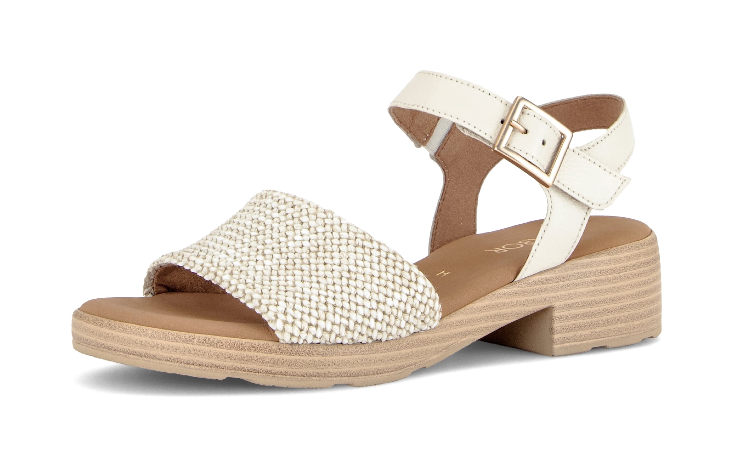 GABOR Sandals in Beige: front