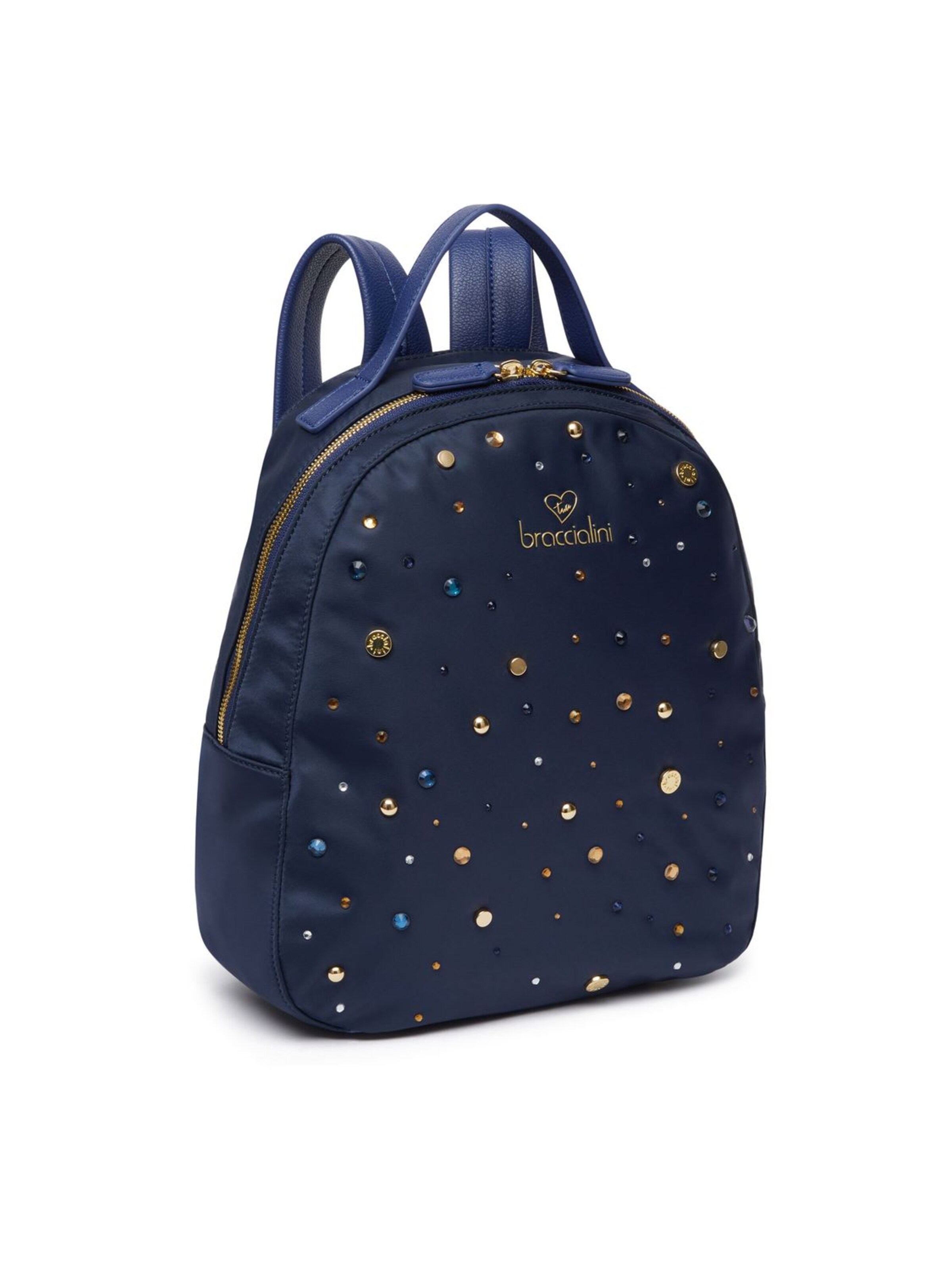 Braccialini Rucksack 'Beth Strass'‌‌ in Blau