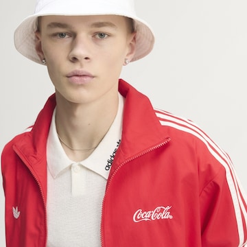 Veste mi-saison 'Coca Cola Classic Firebird' ADIDAS ORIGINALS en rouge