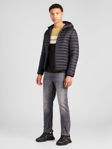 UNITED COLORS OF BENETTON Between-season jacket in Black