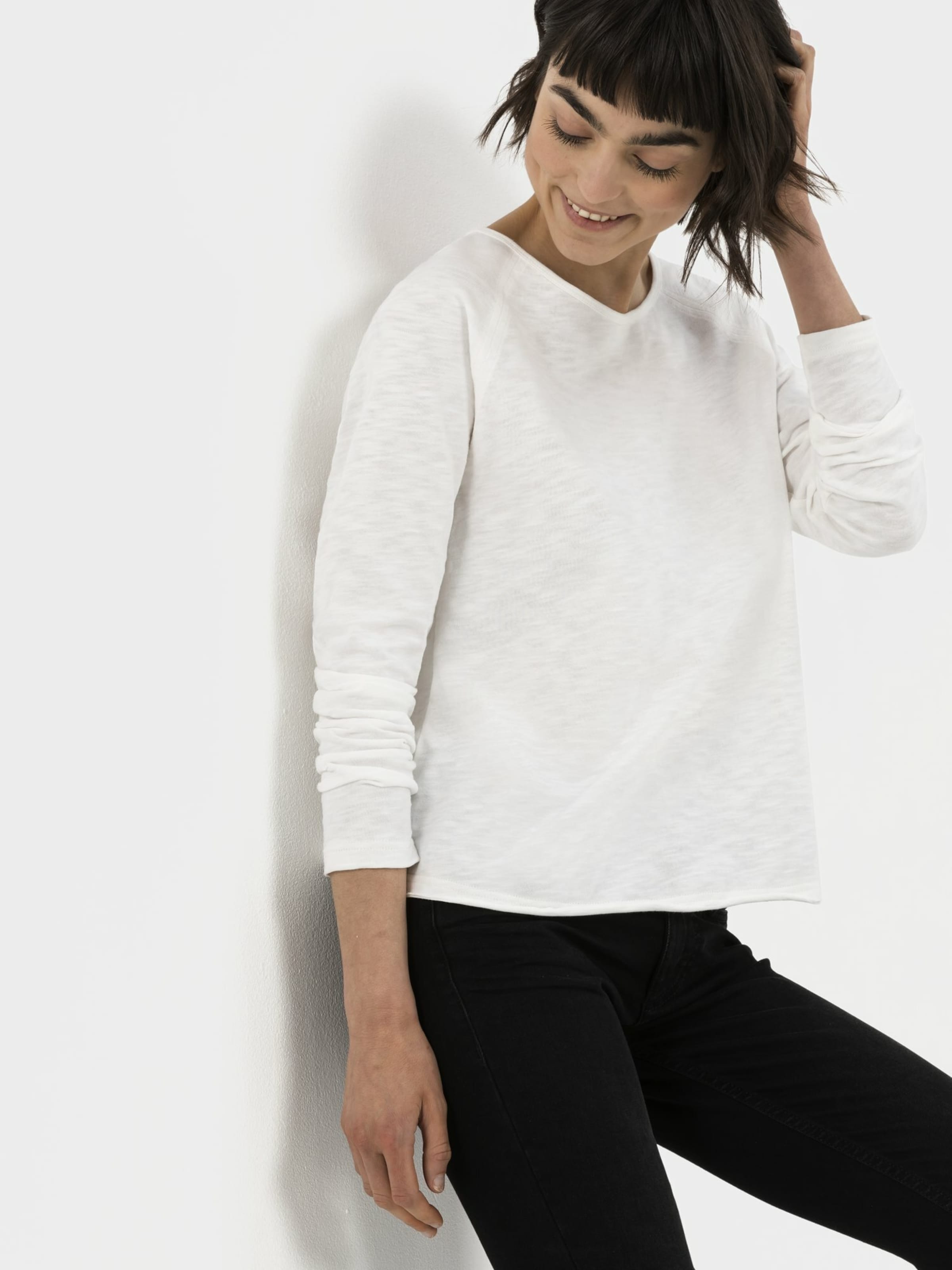 Frauen Shirts & Tops CAMEL ACTIVE Shirt in Weißmeliert - ZY71250