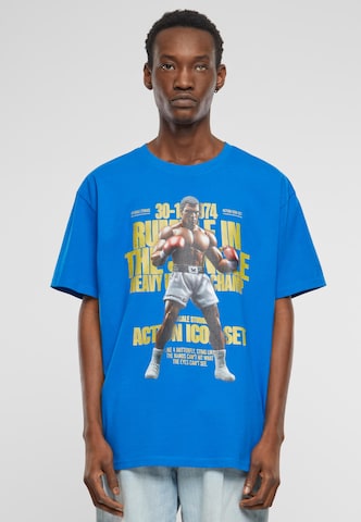T-Shirt 'Rumble' MT Upscale en bleu : devant