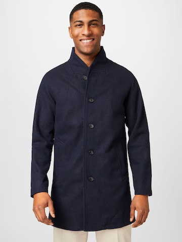 JACK & JONES Regular fit Between-Seasons Coat in Blue: front