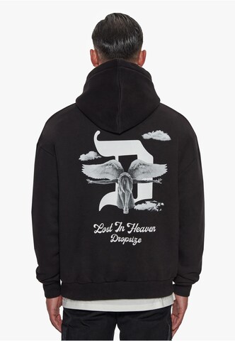 Dropsize Sweatshirt 'Lost in Heaven' in Black: front