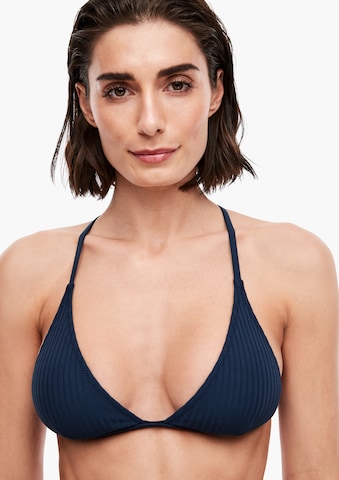 s.Oliver Triangle Bikini in Blue