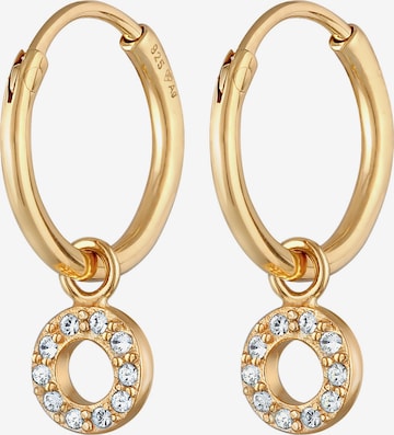 ELLI Earrings in Gold: front