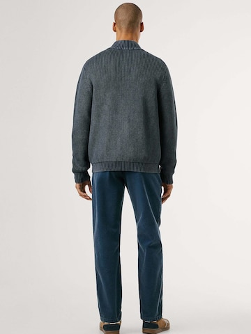 Pepe Jeans Knit cardigan 'PARKER ZIP' in Blue