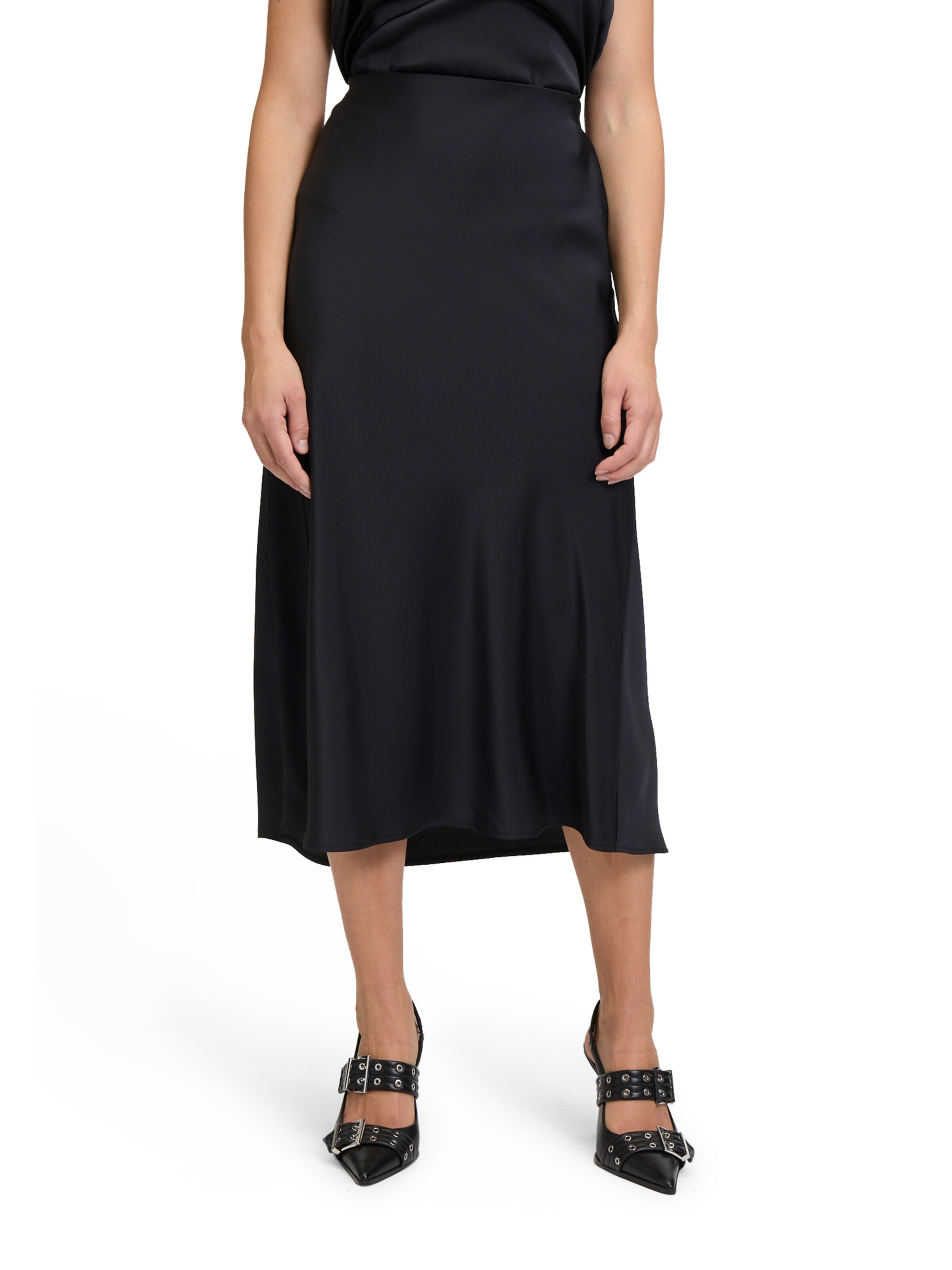 Gonna di Vera Mont in nero: frontale