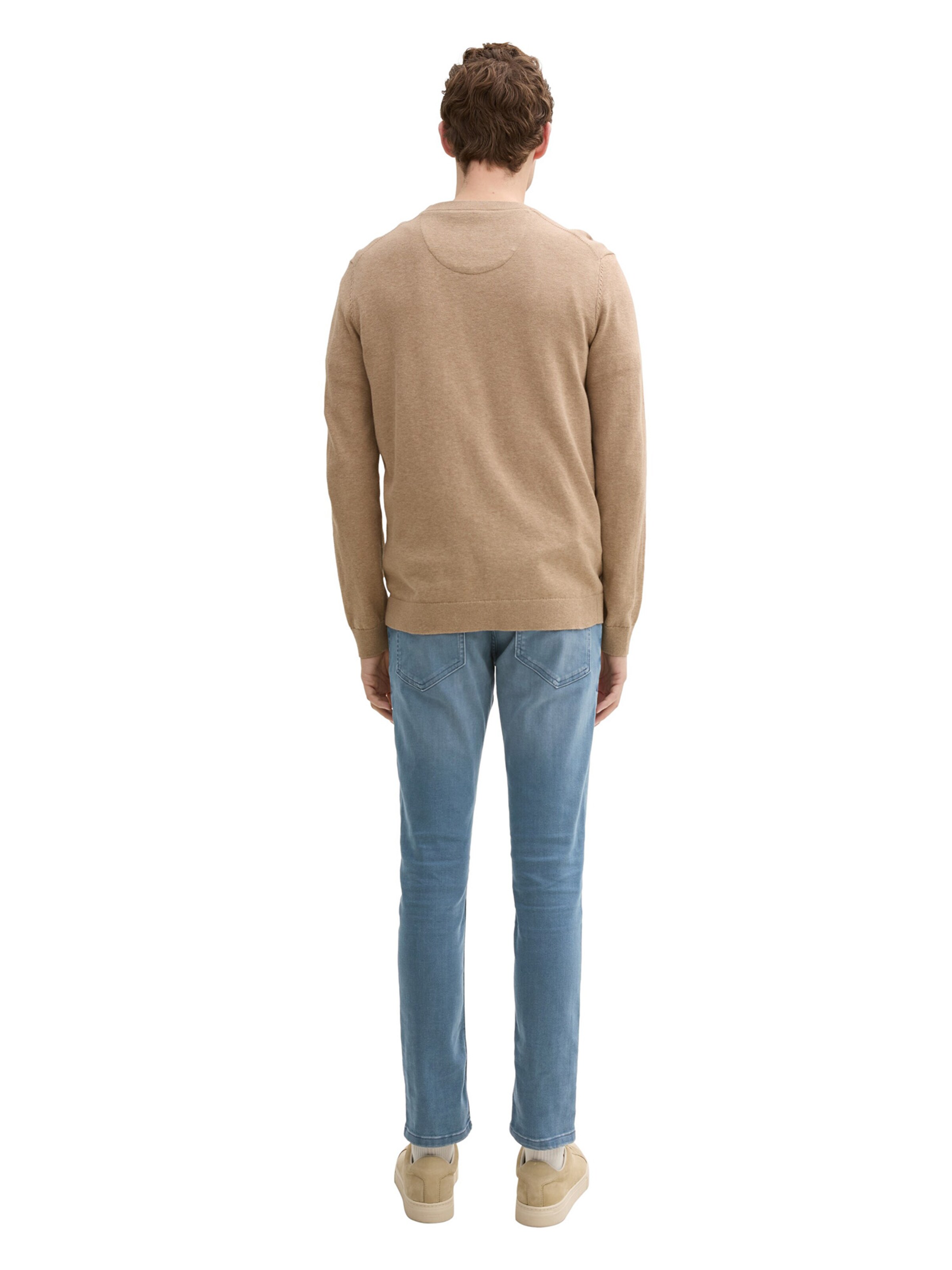 Skinny Jean 'Troy' TOM TAILOR en bleu