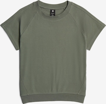 G-STAR T-Shirt - 'Raglan T-Shirt' in Grün: Vorderseite
