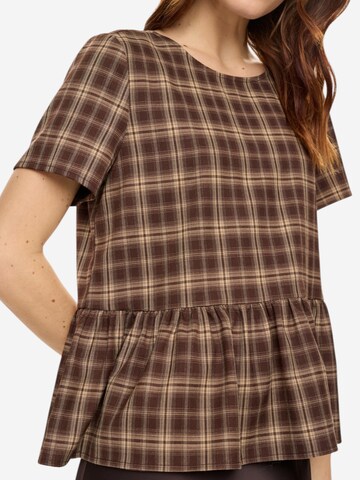 NÜMPH Bluse 'NUMARLIE BLOUSE' in Braun