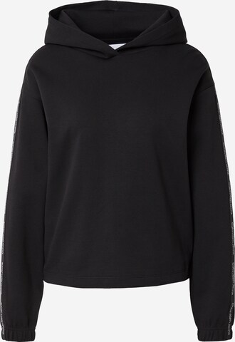 Calvin Klein JeansSweater majica - crna boja: prednji dio