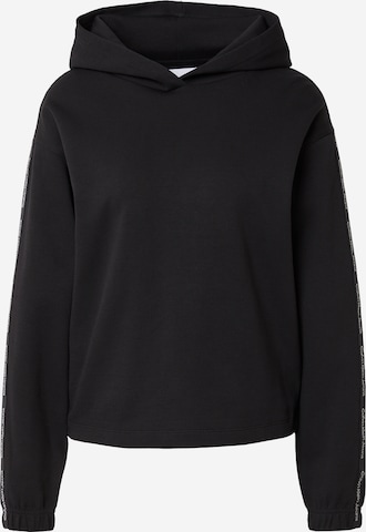 Calvin Klein Jeans - Sweatshirt em preto: frente