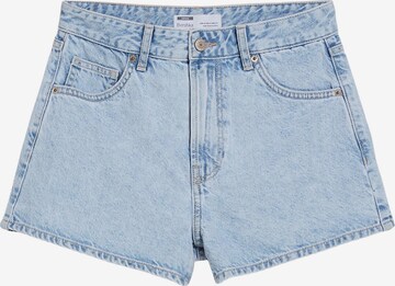 Bershka Shorts in Blau: predná strana