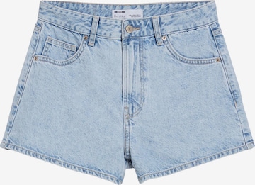 Bershka Loosefit Shorts in Blau: predná strana