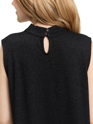 TOM TAILOR Knitted Top in Black