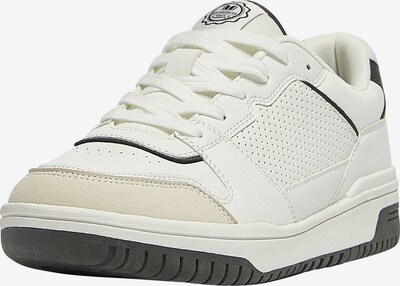 Pull&Bear Sneakers low i lysegrå / svart / hvit, Produktvisning