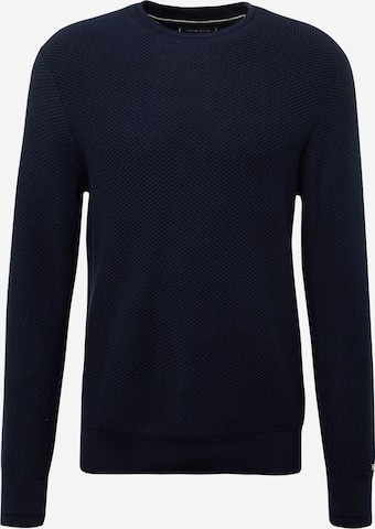 Pull-over TOMMY HILFIGER en bleu : devant