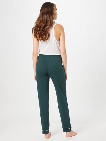 SCHIESSER Pajama Pants in Green