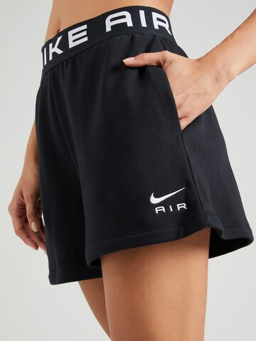 melns Nike Sportswear Vaļīgs piegriezums Bikses