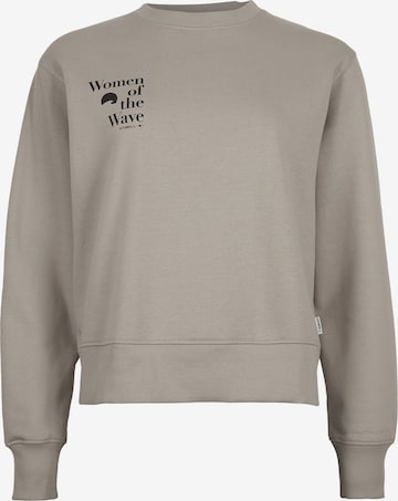 O'NEILL Sweatshirt 'Woman Of The Wave' in Beige: front