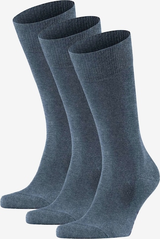 FALKE Socks in Blue: front