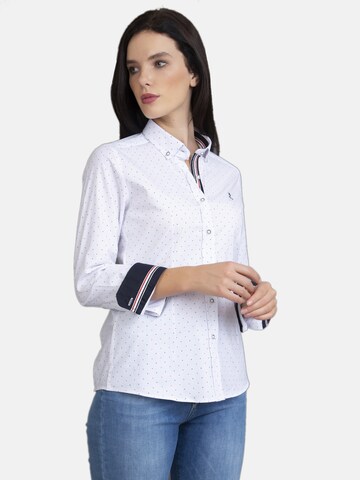 Sir Raymond Tailor Blouse 'Derry' in White