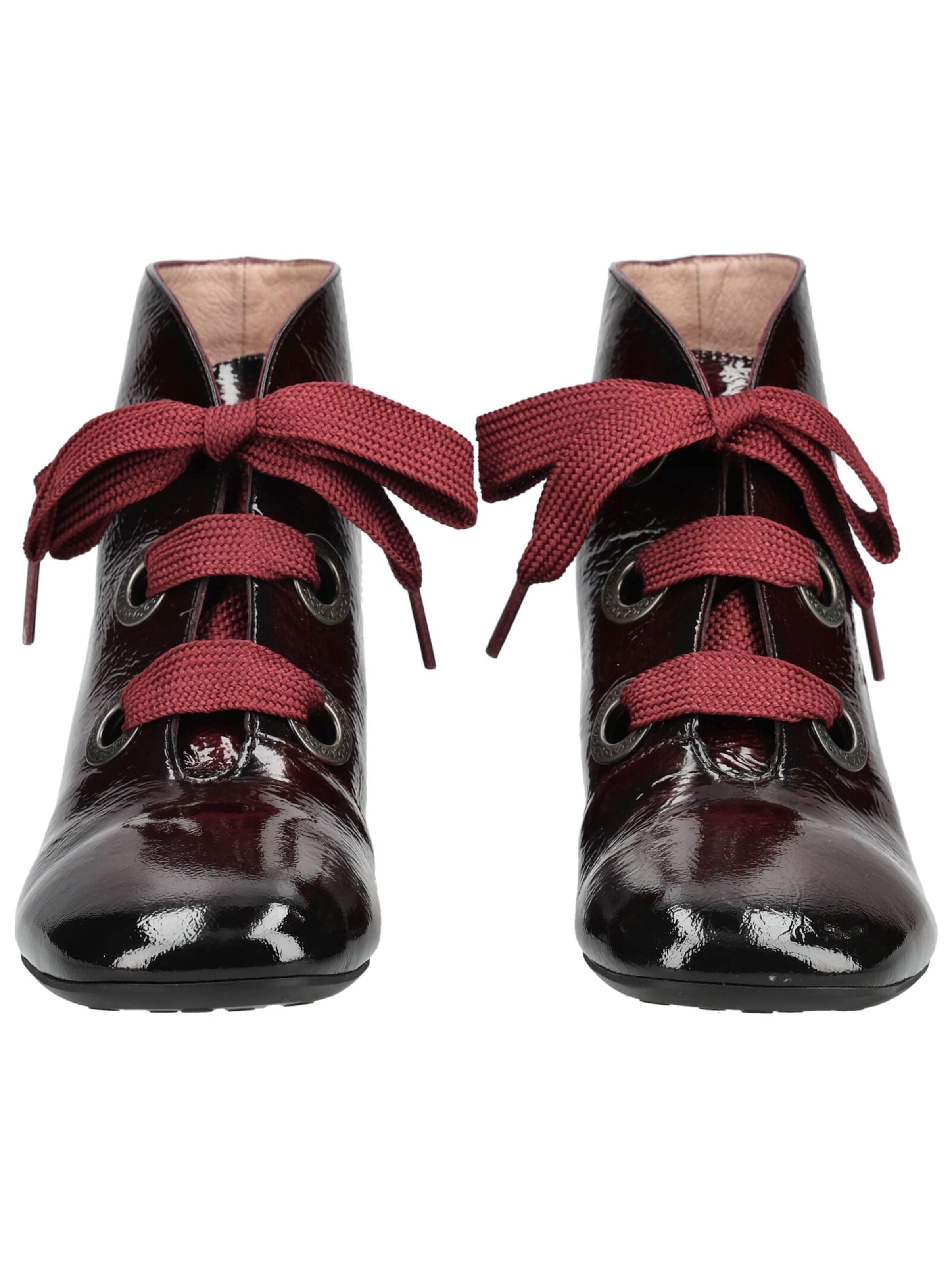 Bottines à lacets Hispanitas en rouge