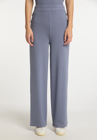 DreiMaster Vintage Wide leg Pants in Grey: front