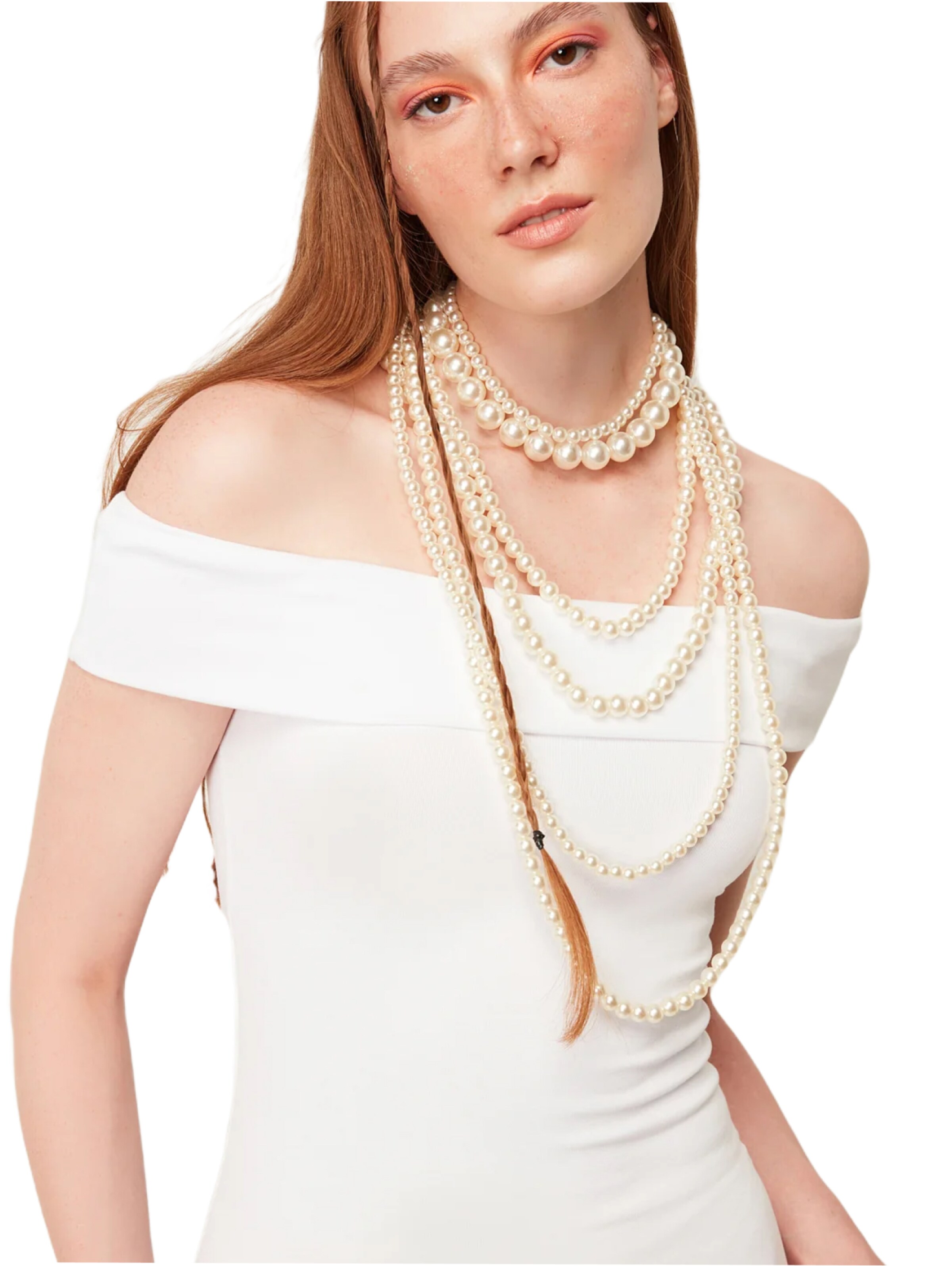 Robe No Matter What en blanc
