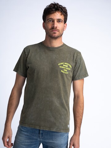 T-Shirt Petrol Industries en vert