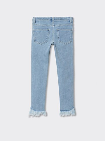 MANGO KIDS Skinny Jeans 'Maddy' in Blau