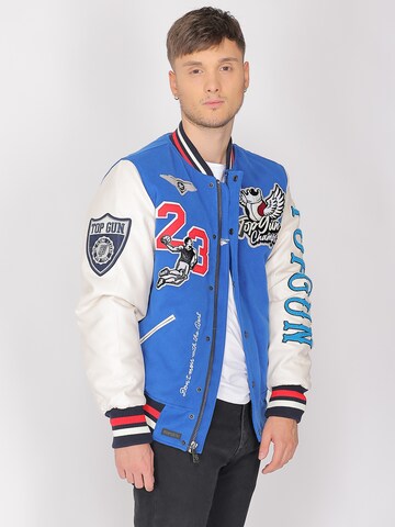 TOP GUN Between-Season Jacket '23004' in Blue