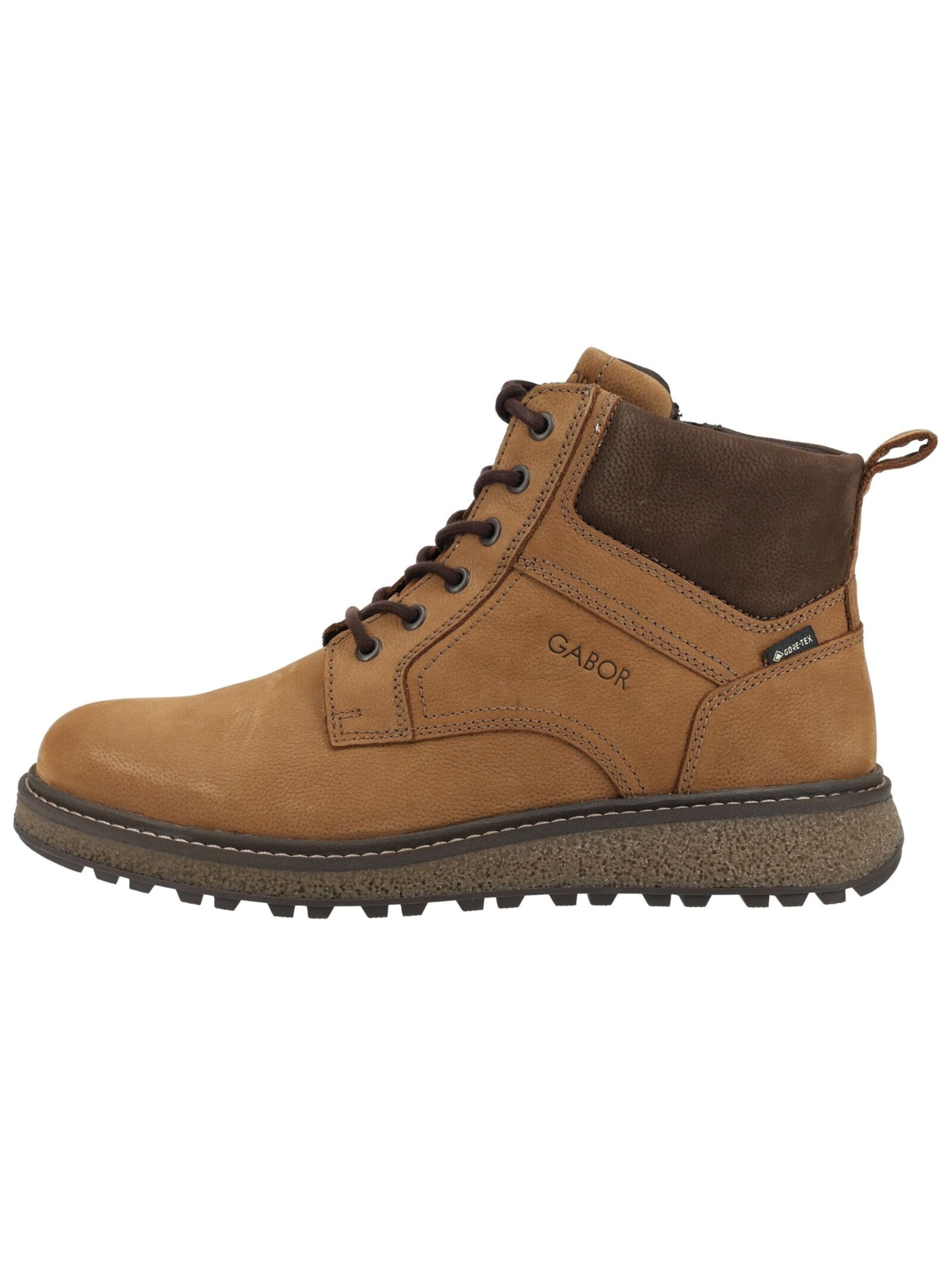 GABOR Lace-Up Boots in Brown